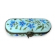 Boite en porcelaine "Bleuets"