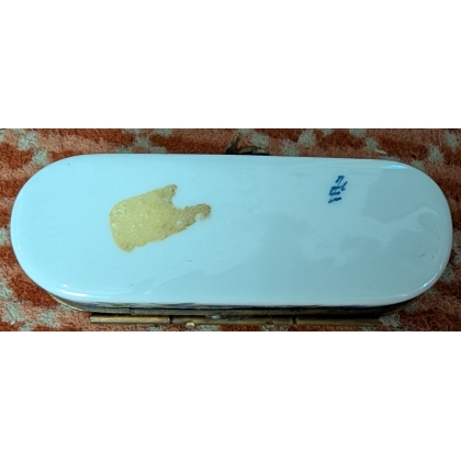 Boite en porcelaine \"Bleuets\"