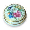 Boite en porcelaine \"Fleurs\"