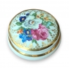 Boite en porcelaine "Fleurs"