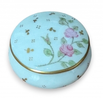 Boite en porcelaine "Roses"