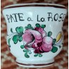 Boite en céramique \"Pate à la Rose\"