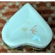 Boite Coeur en porcelaine "Fleurs"