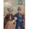 Tableau \"Défilé\" signé A. FREY 59
