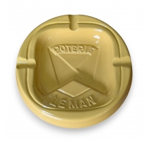 Cendrier Poterie du Léman Jaune