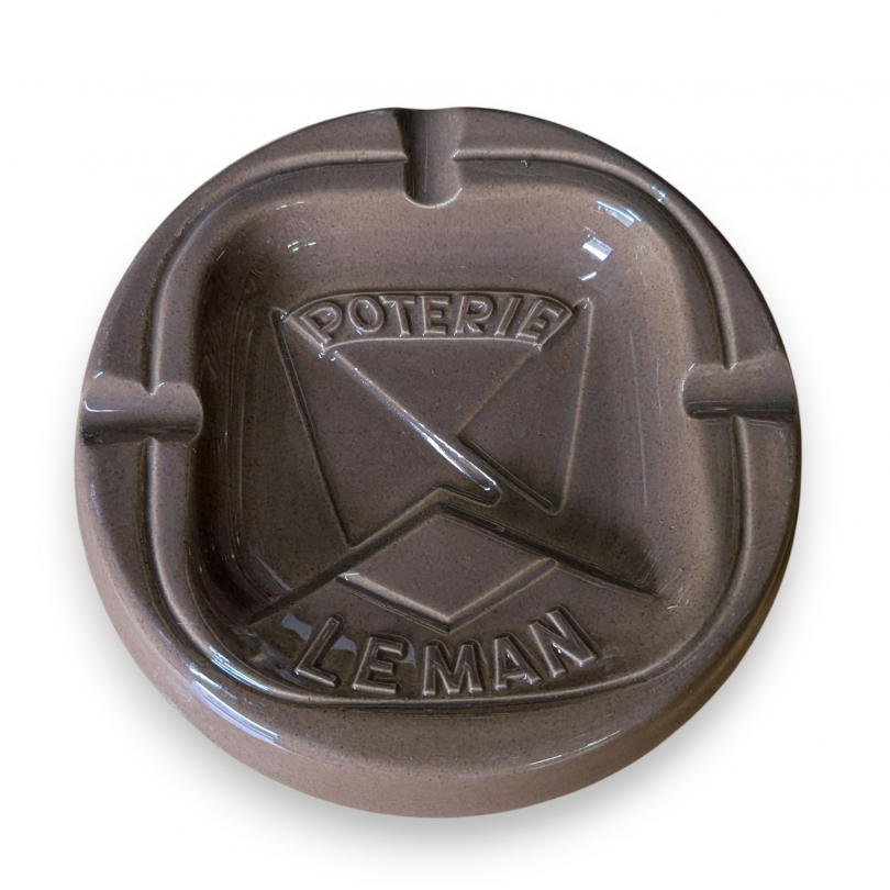 Cendrier Poterie du Léman Brun