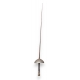 Fleuret d'escrime, garde en aluminium