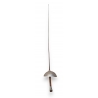 Fleuret d'escrime, garde en aluminium