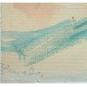 Aquarelle Paysage signée