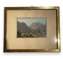 Gravure "Bex" par Maehly & Schabelitz