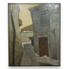 Tableau \"Ruelle\" signé MAFLI 77