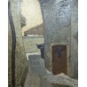 Tableau \"Ruelle\" signé MAFLI 77