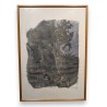 Engraving entitled ‘The Great Salmon’, signed HAINARD