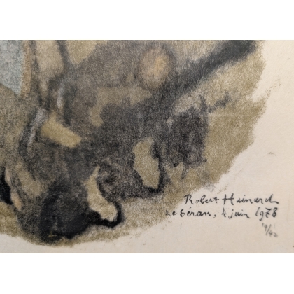 Gravure "Ombre" signée HAINARD