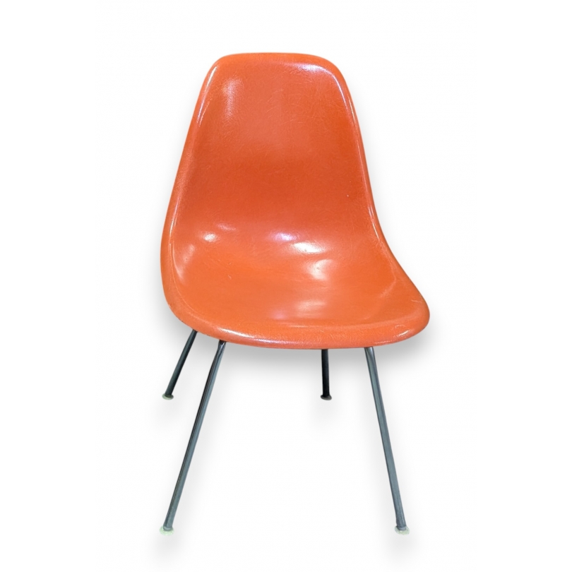 Chaise DSX par Charles & Ray Eames - orange