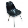 Chaise DSX par Charles & Ray Eames - noire
