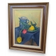 Tableau "Nature morte" signé C. JACQUET