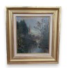 Tableau \"Vallée du Rhone\" attribué à CASTAN