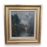 Tableau "Vallée du Rhone" attribué à CASTAN