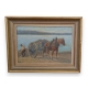 Tableau "La Rade" signé ZUBRITZKY