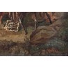 Tableau \"Camp au repos\" signé A. GANDON