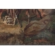 Tableau "Camp au repos" signé A. GANDON