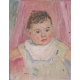Tableau "Bébé" signé Maurice MATHEY 1928