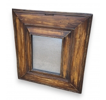 Miroir rectangulaire en bois