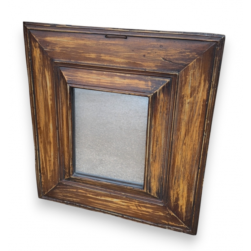Miroir rectangulaire en bois