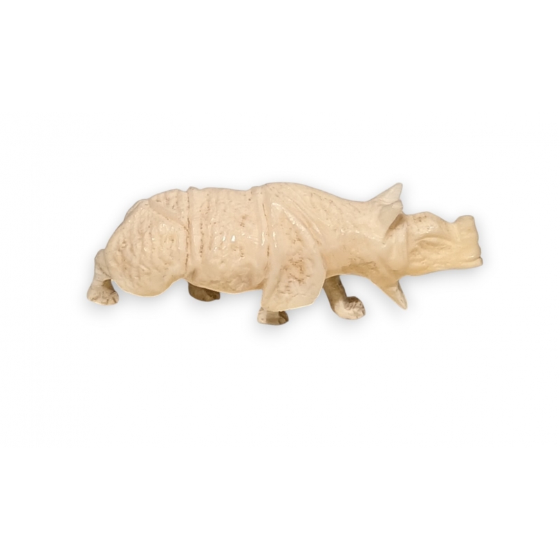 Rhinoceros miniature en ivoire