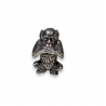 Singe de la sagesse en argent 800