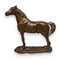 Cheval en bronze