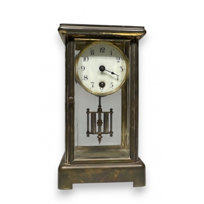Louis-Philippe brass clock