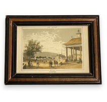 Reprduction Gravure "Vevey - Grande Place"