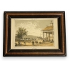 Reprduction Gravure "Vevey - Grande Place"
