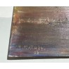 Tableau \"Paysage su Salève\" signé M. MATHEY