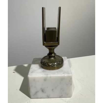 Porte paquet d'allumettes en bronze