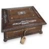 Mother-of-pearl inlaid sewing box