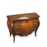 Commode style Louis XV en bois de rose