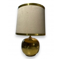 Lampe boule en laiton