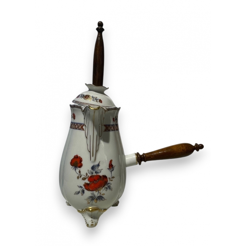 Chocolatière en porcelaine de Limoges