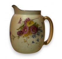 Pichet Fleurs en porcelaine Royal Worcester
