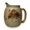 Pichet Fleurs en porcelaine Royal Worcester