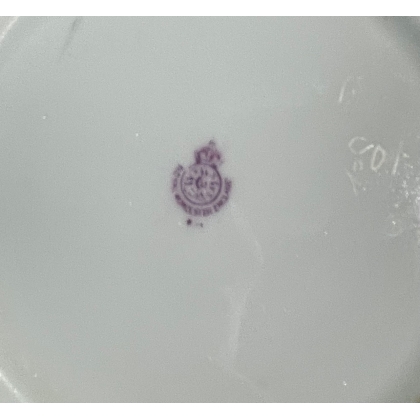 Pichet Fleurs en porcelaine Royal Worcester