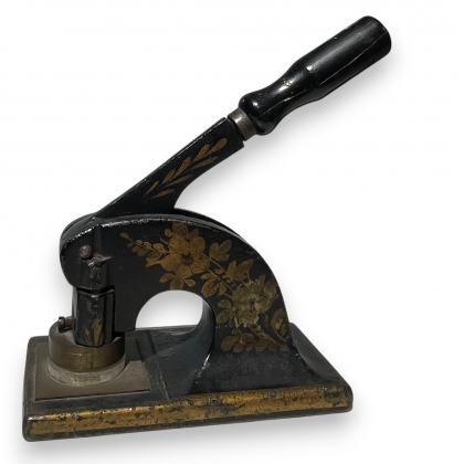 Presse-sceau pour lettres \"Eric Meyer\"