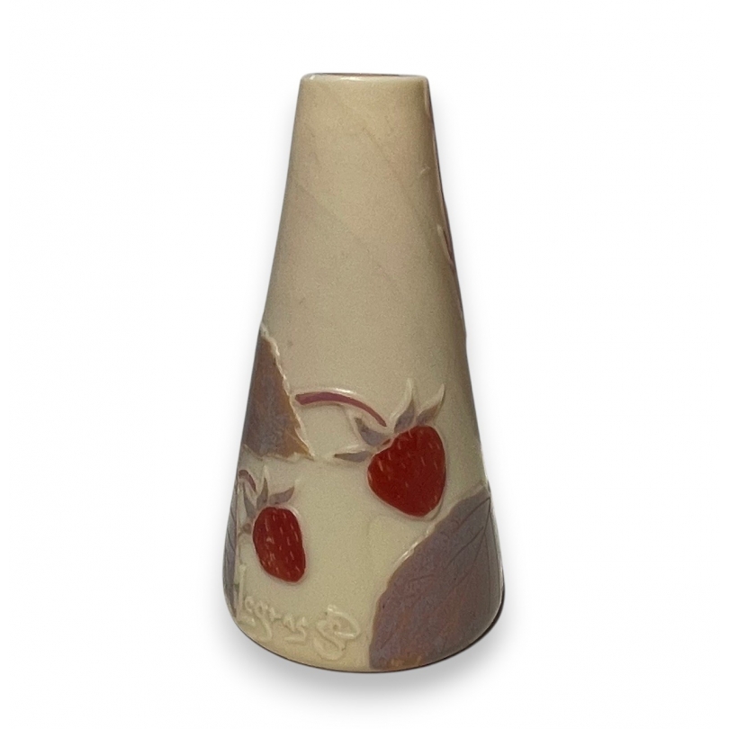 Vase "Fraises" signé LEGRAS