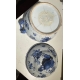 Soupière en porcelaine bleu blanc