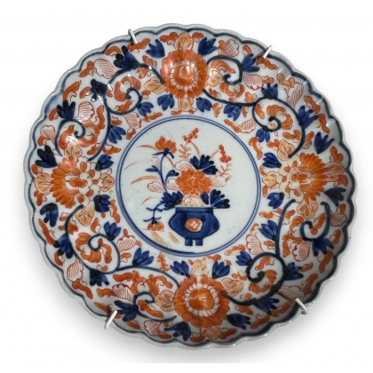 Assiette en porcelaine Imari