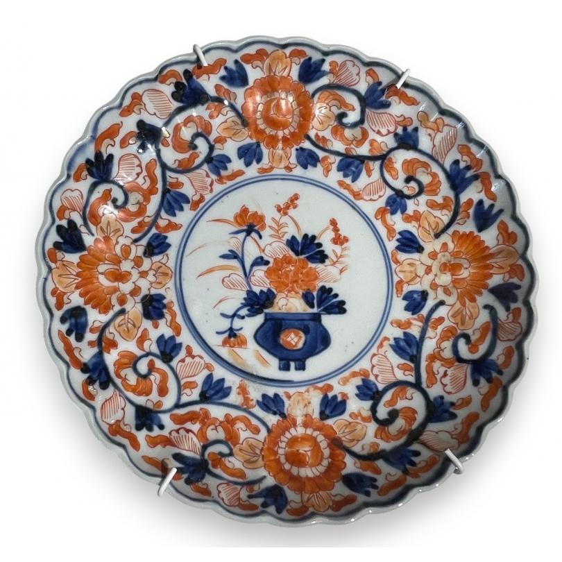 Assiette en porcelaine Imari