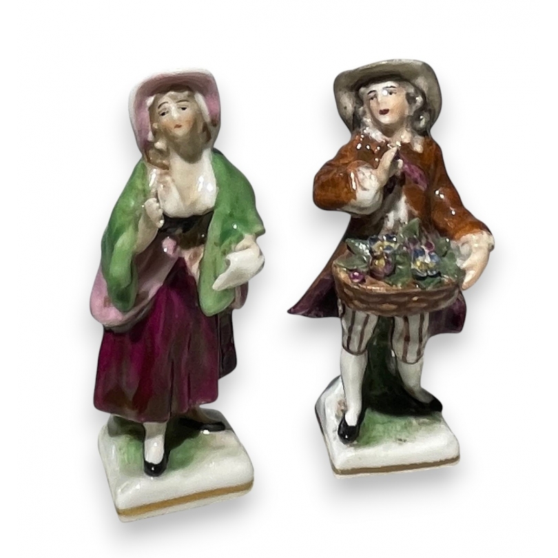 Couple en porcelaine Capo Di Monte